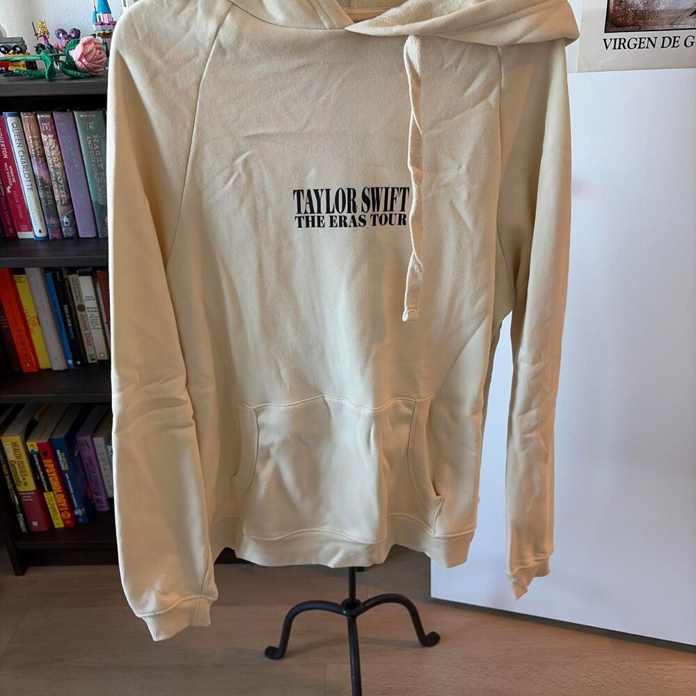 Taylor Swift Eras Tour Beige Photo Hoodie